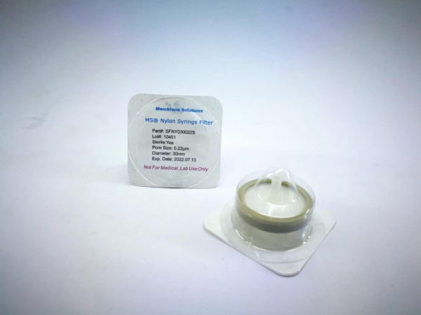 فیلترسرسرنگی(μm)Nylon 0.22 قطر (mm)30